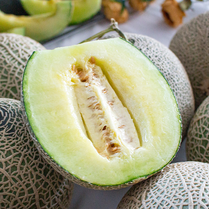 [선물세트] 고당도 메론 - 메론 선물세트 1호 (3-4수) +보자기 동봉