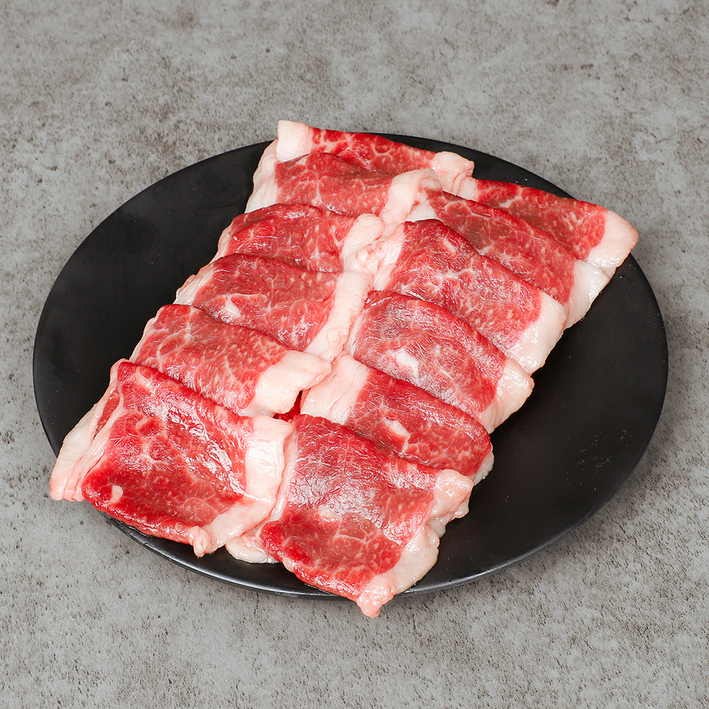 1등급 소고기 차돌박이(냉동) - 차돌박이 200g x4팩 (800g)