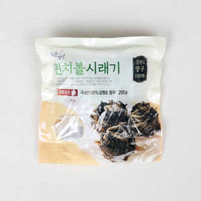 양구 펀치볼 삶은시래기(냉동) - 펀치볼 시래기 200g x5봉