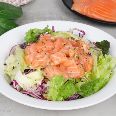 슈페리얼 생연어 필렛 +소스 - 생연어 필렛 500g