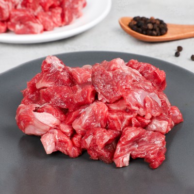 1등급 소고기 국거리 - 국거리 300g x3팩 (900g)